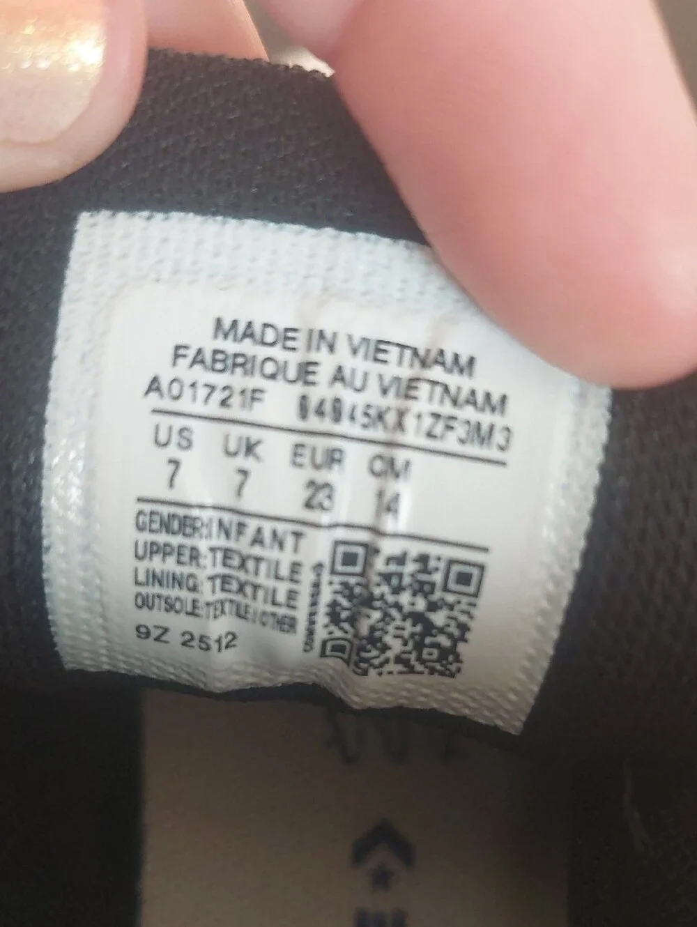 Converse Kids Black and White Chuck Taylor Mid Top Sneakers